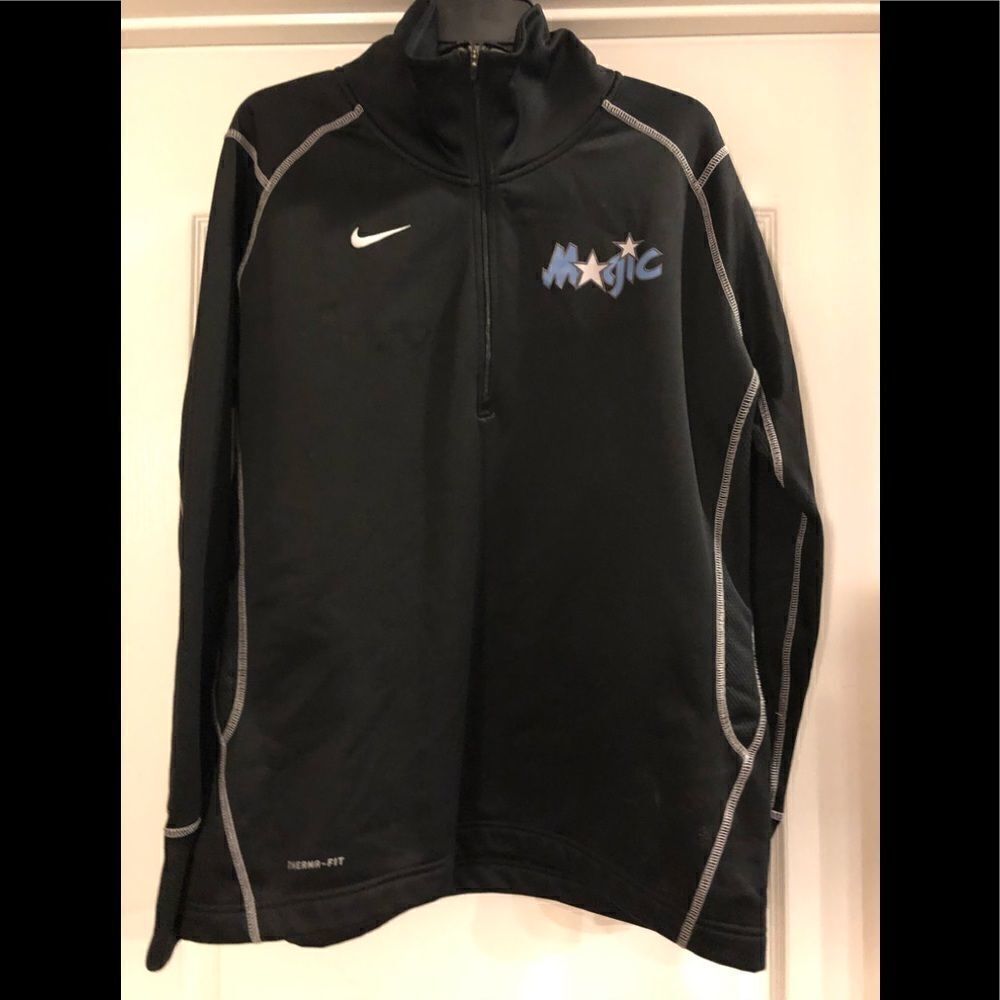 Nike vintage Orlando Magic zipper pullover sz XL